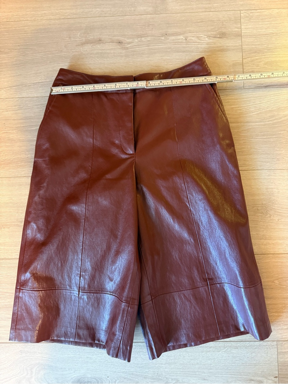 NWT Zara Faux Leather Women's Shorts
